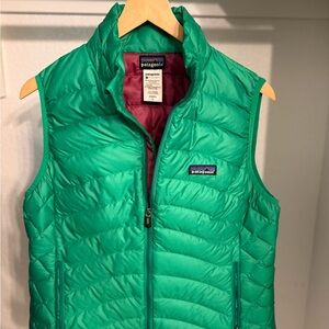 Patagonia Vibrant Green Quilted Vest